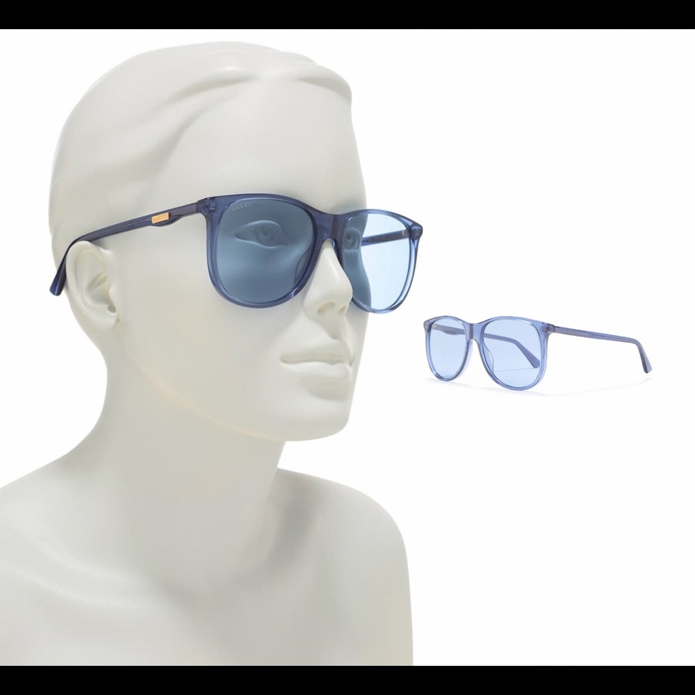 Gucci 57mm Square Sunglasses